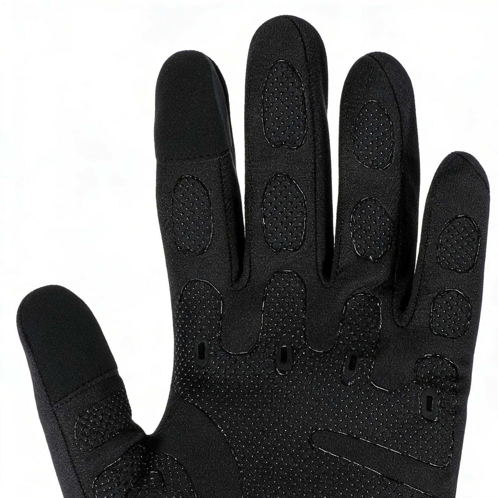 Running Gear For Cold Weather - Теплые велосипедные перчатки с полным пальцем